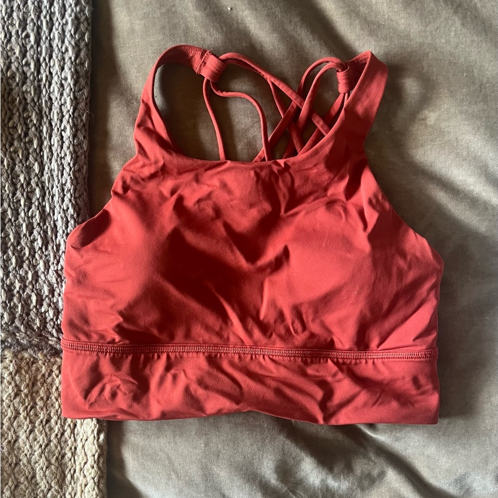 lululemon - longline energy bra 8